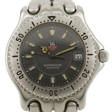 TAG HEUER Professional 200 relógios WG1113-0 mostrador cinza aço inoxidável quarto... comprar usado  Enviando para Brazil