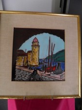 Collioure tableau céramique d'occasion  Bordeaux-
