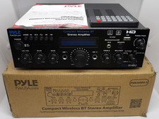 Amplificador estéreo Bluetooth compacto sem fio Pyle PDA9HBU.5 200 watts disp digital, usado comprar usado Amplificador estéreo Bluetooth compacto sem fio Pyle PDA9HBU.5 200 watts disp digital, usado comprar usado  Enviando para Brazil