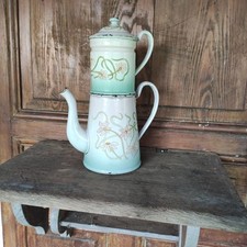 Cafetière ancienne émaillée d'occasion  Montchanin