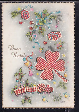 Cartolina buon natale usato  Italia