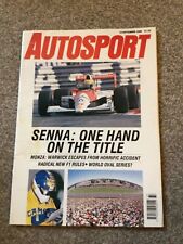 Autosport magazine senna for sale  BRADFORD