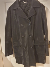 Black trench coat for sale  BATHGATE