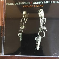 Usado, Two of a Mind Paul Desmond and Gerry Mulligan CD Victor Jazz Saxophone EXC-JJ comprar usado  Enviando para Brazil