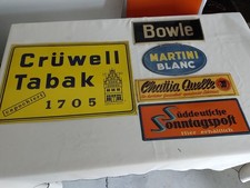 Konvolut alter reklameschilder gebraucht kaufen  Wesel