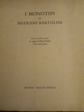 Monotipi sigfrido bartolini usato  Roma