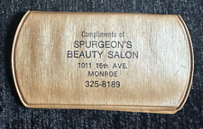 Kit de costura publicitário vintage Spurgeon's Beauty Salon Monroe WI comprar usado  Enviando para Brazil