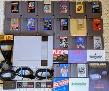 Paquete de consola NIntendo NES con 17 juegos y Genie probado  segunda mano  Embacar hacia Mexico