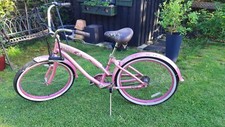 Damenfahrrad cruiser rosa gebraucht kaufen  Hohenschäftlarn