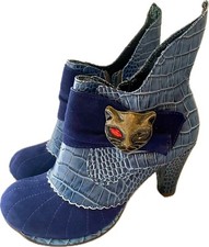 Irregular choice blue for sale  LONDON
