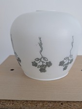 Frosted glass globe for sale  CARDIFF