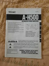 Manuale teac h500 usato  Roma