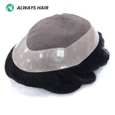 Próteses de cabelo masculinas toupee durável fina mono base peruca masculina vários tamanhos comprar usado  Enviando para Brazil