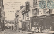 Cpa arpajon rue d'occasion  Dampierre-sur-Linotte