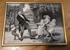 Ancien tableau soie d'occasion Ancien tableau soie d'occasion  Issoudun