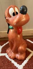 Estatueta de cerâmica vintage Walt Disney Pluto pintada à mão 9" de altura gramado jardim RARA, usado comprar usado  Enviando para Brazil