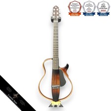 Guitarra elétrica acústica silenciosa YAMAHA SLG200S TBS SLG 200S 200 S testada Japão comprar usado  Enviando para Brazil