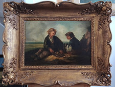 Antique 19thc oil for sale  DONCASTER