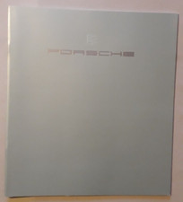 Porsche range brochure for sale  BOURNE