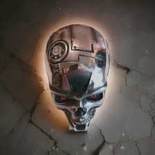 Usado, Terminator 2 Judgement Day T-800 caixa de crânio de poliresina por Nemesis Now comprar usado  Enviando para Brazil