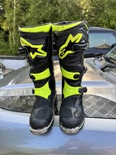 Alpinestars tech motorcross for sale  POOLE