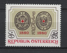 Briefmarke Österreich MiNr. 1634 Rotes Kreuz postfrisch comprar usado  Enviando para Brazil