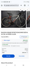 Raleigh grand sport for sale  Houston