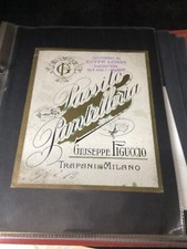 Etichetta vino pubblicitarie usato  Italia