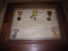 Cadre diplôme médaille d'occasion  Grans
