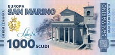 San Marino 1.000 Scudi 2025, usado comprar usado  Enviando para Brazil