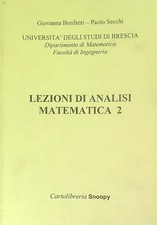 Lezioni analisi matematica usato  Italia