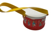 Vintage Fisher-Price Brinquedo Plástico Tambor Cabo Amarelo Banda Gráfica 1979 comprar usado  Enviando para Brazil