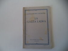 Libretto opera gazza usato  Salerno