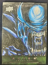 2016 Upper Deck Alien Anthology 1/1 Ken Racho cartão de esboço arte incrível , usado comprar usado 2016 Upper Deck Alien Anthology 1/1 Ken Racho cartão de esboço arte incrível , usado comprar usado  Enviando para Brazil