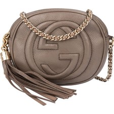 Gucci Leather GG Soho Crossbody Bag Tasche comprar usado  Enviando para Brazil