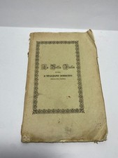 Libro antico 1846 usato  San Severino Marche