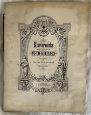 Klavierwerke johann sebastian usato  Foligno