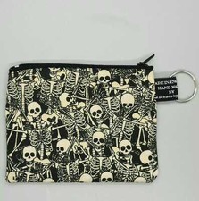 Dançando Esqueleto Moeda Bolsa Dinheiro Dinheiro Carteira Algodão Pirata Caveira Presente de Natal comprar usado  Enviando para Brazil