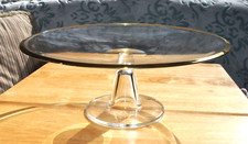 Gold rimmed pedestal for sale  Hackettstown