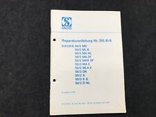 Reparaturanleitung sachs dk gebraucht kaufen  Kulmbach