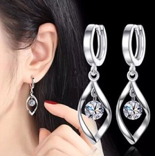 Boucles oreilles zirconium d'occasion  France