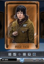 Usado, Topps Star Wars Card Trader 2025 Topps' Choice S2 Chrome Laranja SR - Rose Tico comprar usado  Enviando para Brazil