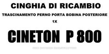 Cinghia ricambio trascinamento usato  Milano