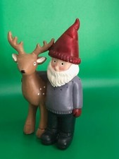 Gnome reindeer figurine for sale  Encino