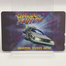 Cartão telefônico antigo Back To The Future Universal Studios Japão limitado Japão comprar usado  Enviando para Brazil