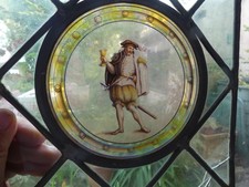 Vitrail ancien rondel d'occasion  France
