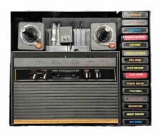 Console ATARI CX-2600A 18 jogos grão de madeira organizador de videogame TESTADO vintage comprar usado  Enviando para Brazil