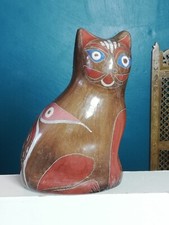 Statue chat terre d'occasion  Quimper