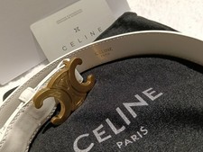 Celine white leather for sale  MARGATE