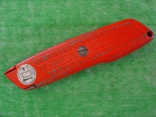 Usado, FACA UTILITÁRIA VINTAGE STANLEY #10-089 CORTADOR DE CAIXA COM 2 LÂMINAS NOVAS FEITAS NOS EUA comprar usado  Enviando para Brazil